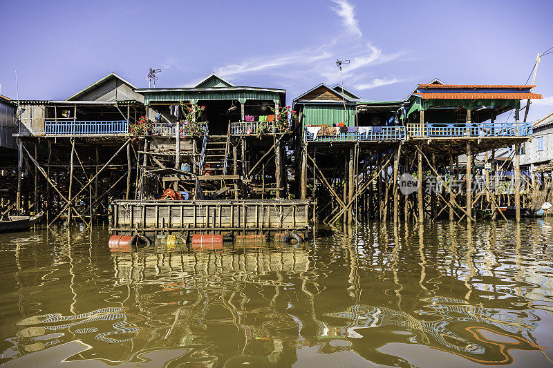 Kampong Phluk漂浮村庄